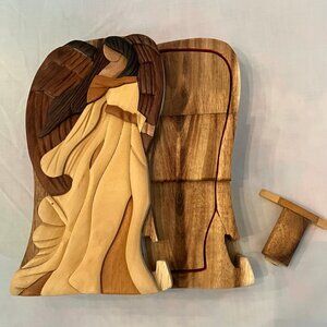 Carver Dan's Angel Puzzle Box, Handcrafted